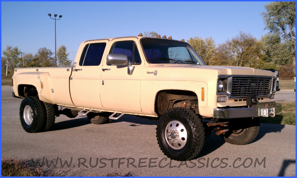 1978 78 Chevrolet Chevy Crew Cab Dually K30 1 one ton 4x4 Four Wheel Drive